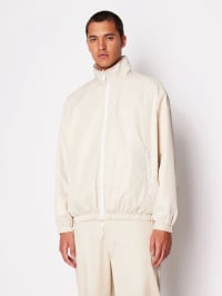Білий - Демісезонна куртка Armani Exchange Milano Edition