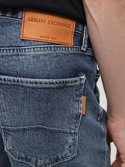 Зауженные джинсы Armani Exchange модель 3DZJ13-Z1Y9Z-1500 — фото 4 - INTERTOP