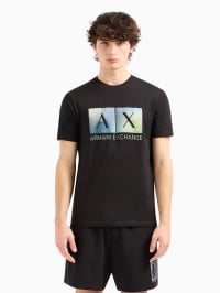 Чёрный - Футболка Armani Exchange