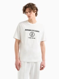 Белый - Футболка Armani Exchange