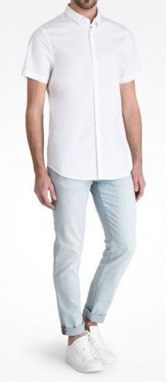 Рубашка с коротким рукавом Armani Exchange модель 8NZC42-ZNAMZ-1101 — фото 4 - INTERTOP