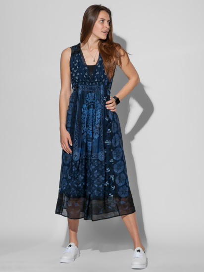 Платье миди 19-70 модель WI22.83.02 — фото - INTERTOP