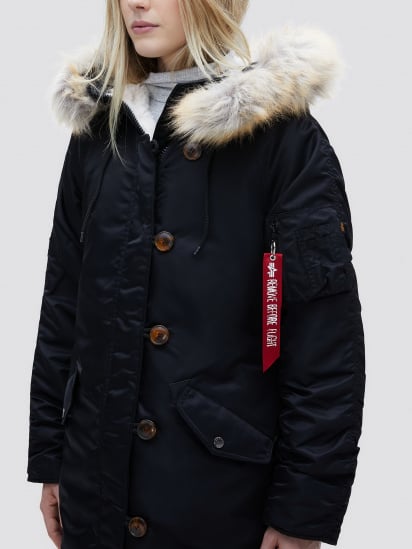 Зимняя куртка Alpha Industries модель WJE45500C1_black — фото 4 - INTERTOP