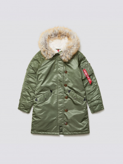 Зимова куртка Alpha Industries модель WJE45500C1_sage — фото 5 - INTERTOP