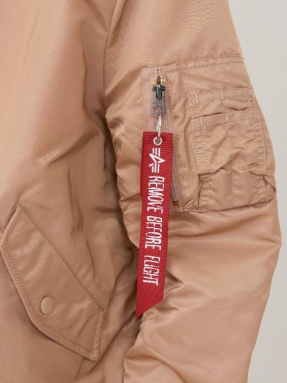 Демісезонна куртка Alpha Industries модель WJM48502C1_Rose_gold — фото 4 - INTERTOP