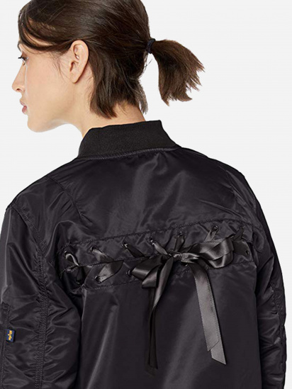 Демисезонная куртка Alpha Industries модель WJM48504C1_black — фото 3 - INTERTOP