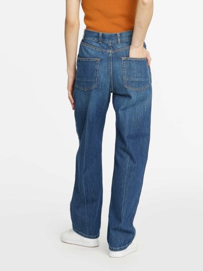 Прямые джинсы 19-70 модель WL16.83.03 — фото 3 - INTERTOP