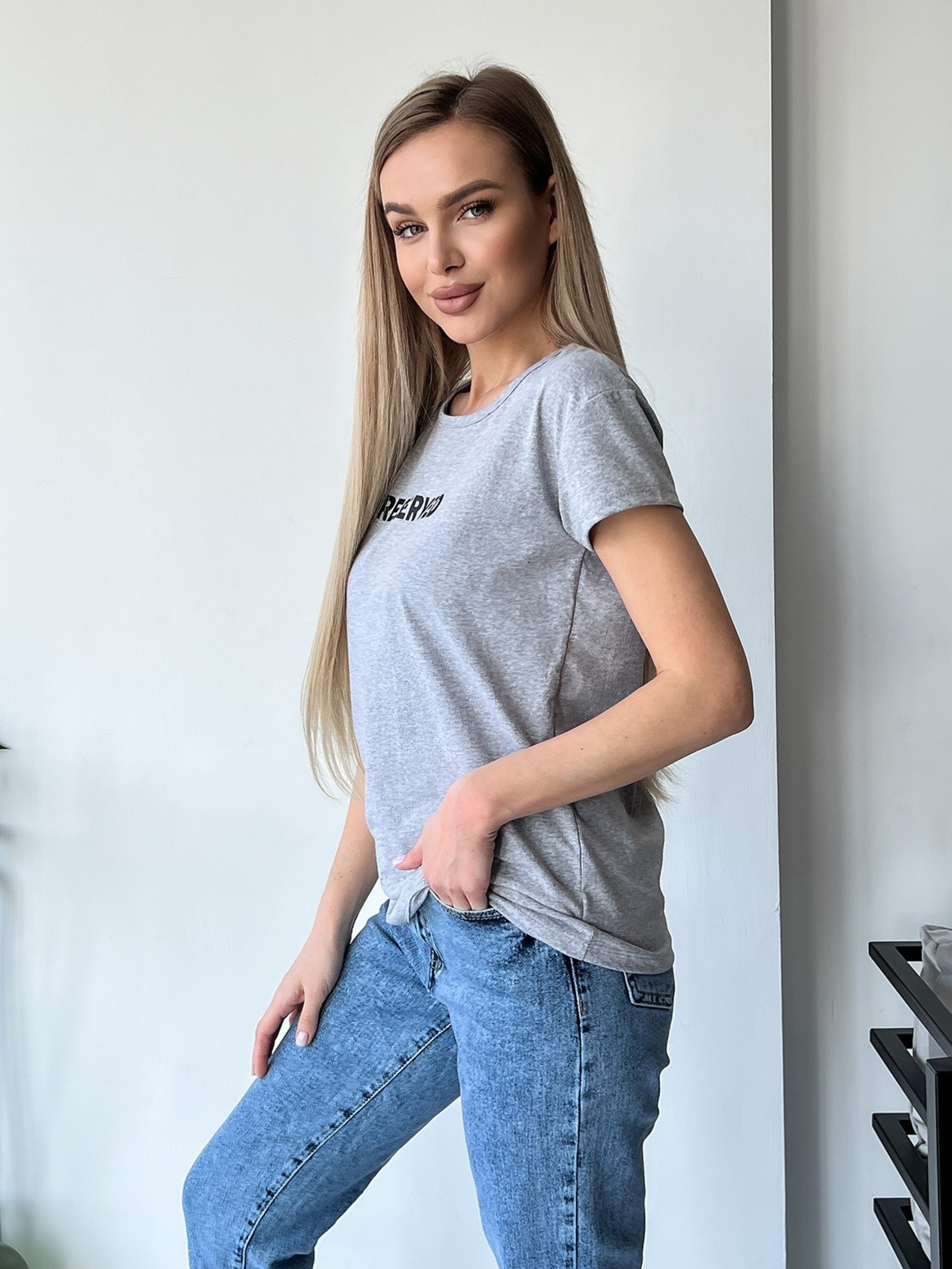 

ISSA Plus Футболка (WN20-159_grey) Женское, цвет - Серый, материал - Без подкладки