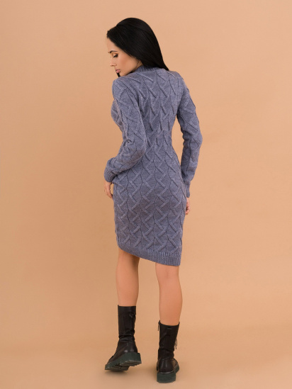 Платья ISSA Plus модель WN20-188_blue — фото 3 - INTERTOP