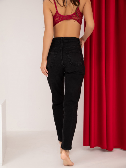 Скинни джинсы ISSA Plus модель WN20-238_black — фото 5 - INTERTOP