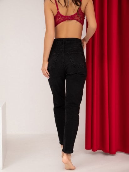 Скинни джинсы ISSA Plus модель WN20-238_black — фото 6 - INTERTOP