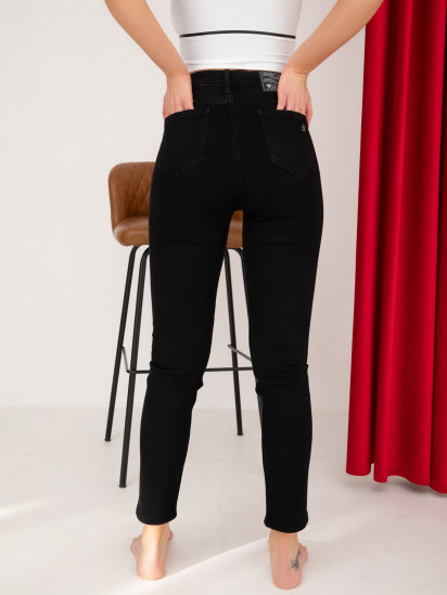 Скинни джинсы ISSA Plus модель WN20-244_black — фото 5 - INTERTOP