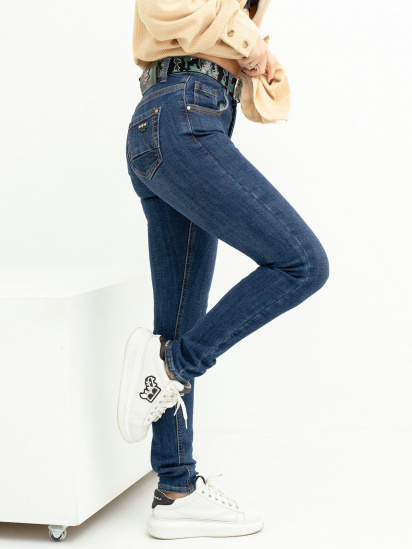 Скинни джинсы ISSA Plus модель WN20-352_blue — фото 3 - INTERTOP