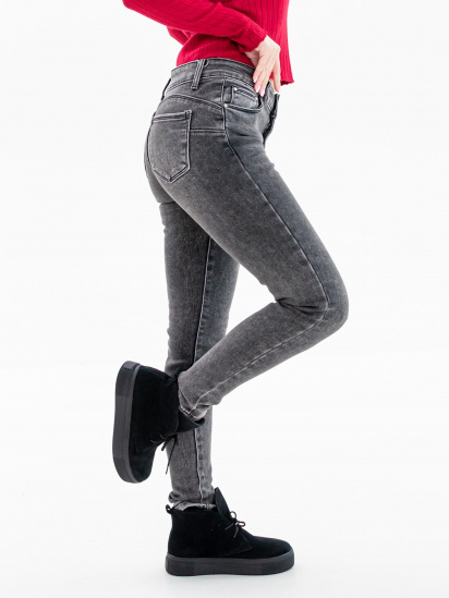 Скинни джинсы ISSA Plus модель WN20-356_grey — фото - INTERTOP