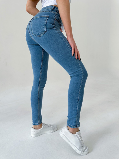 Скинни джинсы ISSA Plus модель WN20-357_blue — фото - INTERTOP