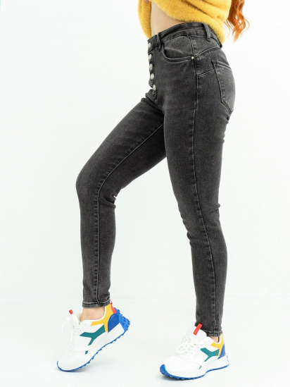 Скинни джинсы ISSA Plus модель WN20-357_grey — фото - INTERTOP