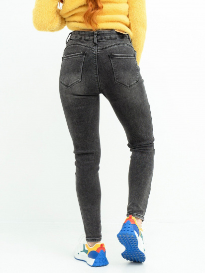 Скіні джинси ISSA Plus модель WN20-357_grey — фото 3 - INTERTOP