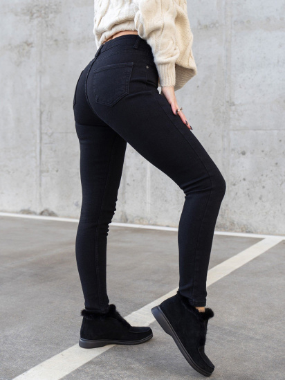 Скіні джинси ISSA Plus модель WN20-361_black — фото - INTERTOP