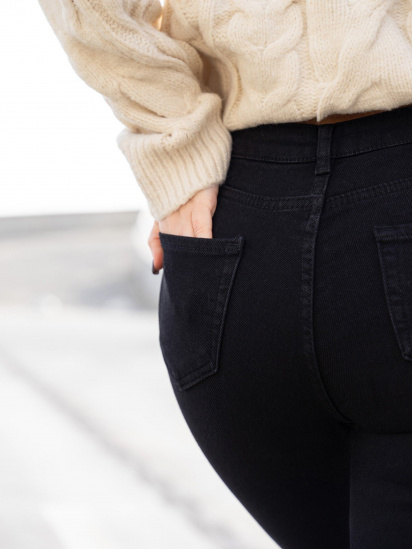 Скинни джинсы ISSA Plus модель WN20-361_black — фото 4 - INTERTOP