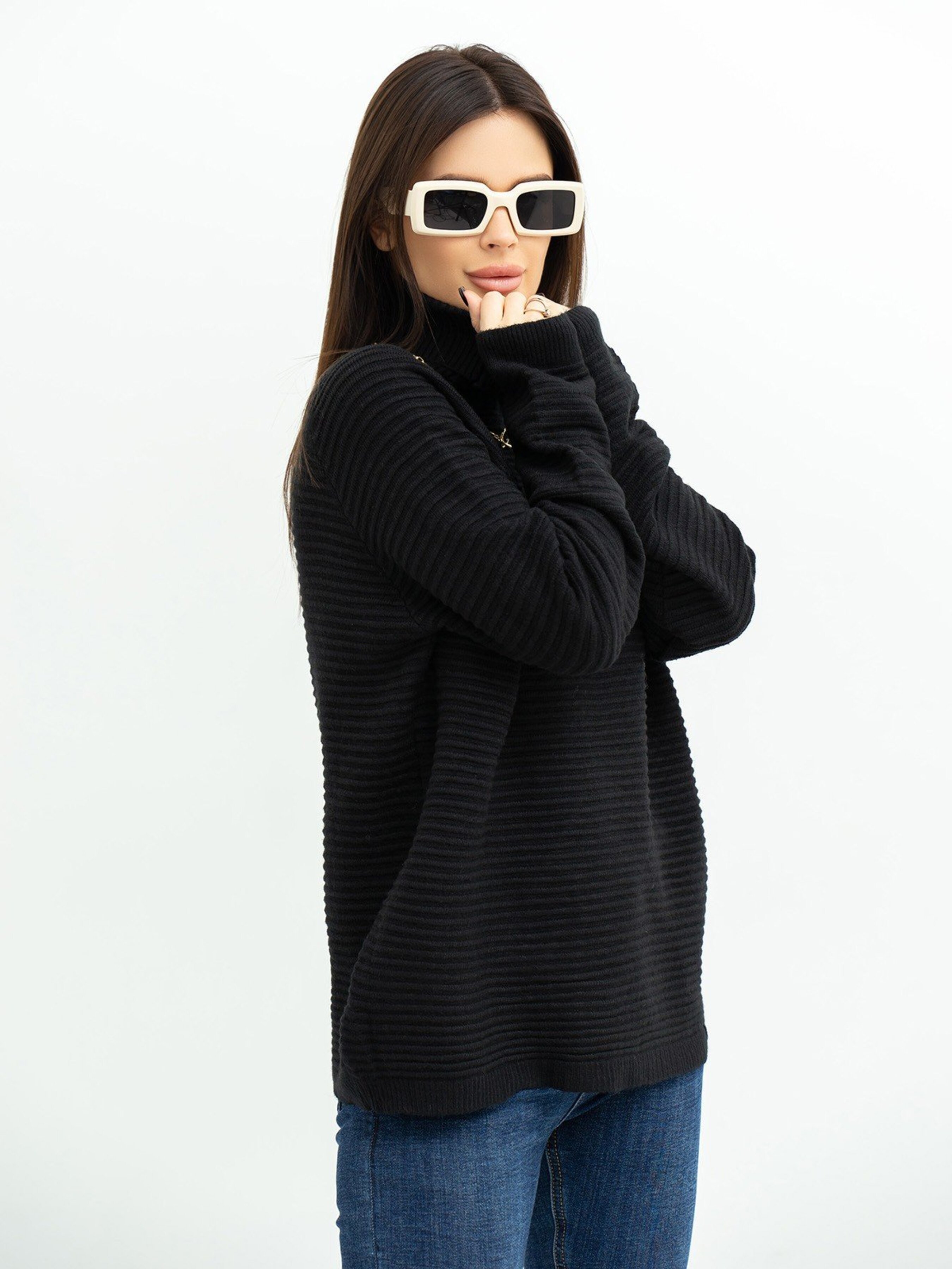 

ISSA Plus Светр (WN20-369_black) Жіноче, колір - Чорний, матеріал - без підкладки