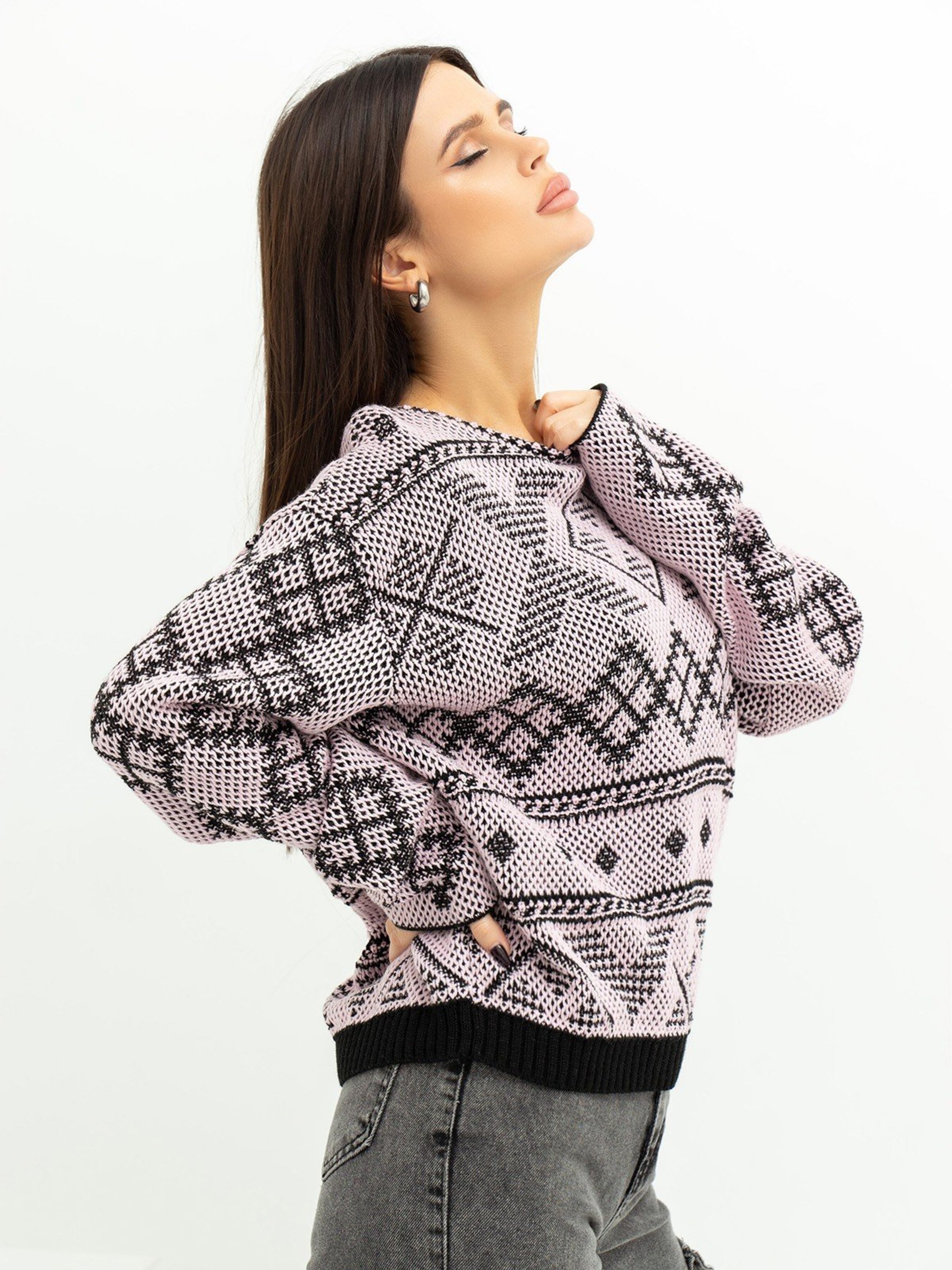 

ISSA Plus Светр (WN20-372_pink) Жіноче, колір - Рожевий, матеріал - без підкладки