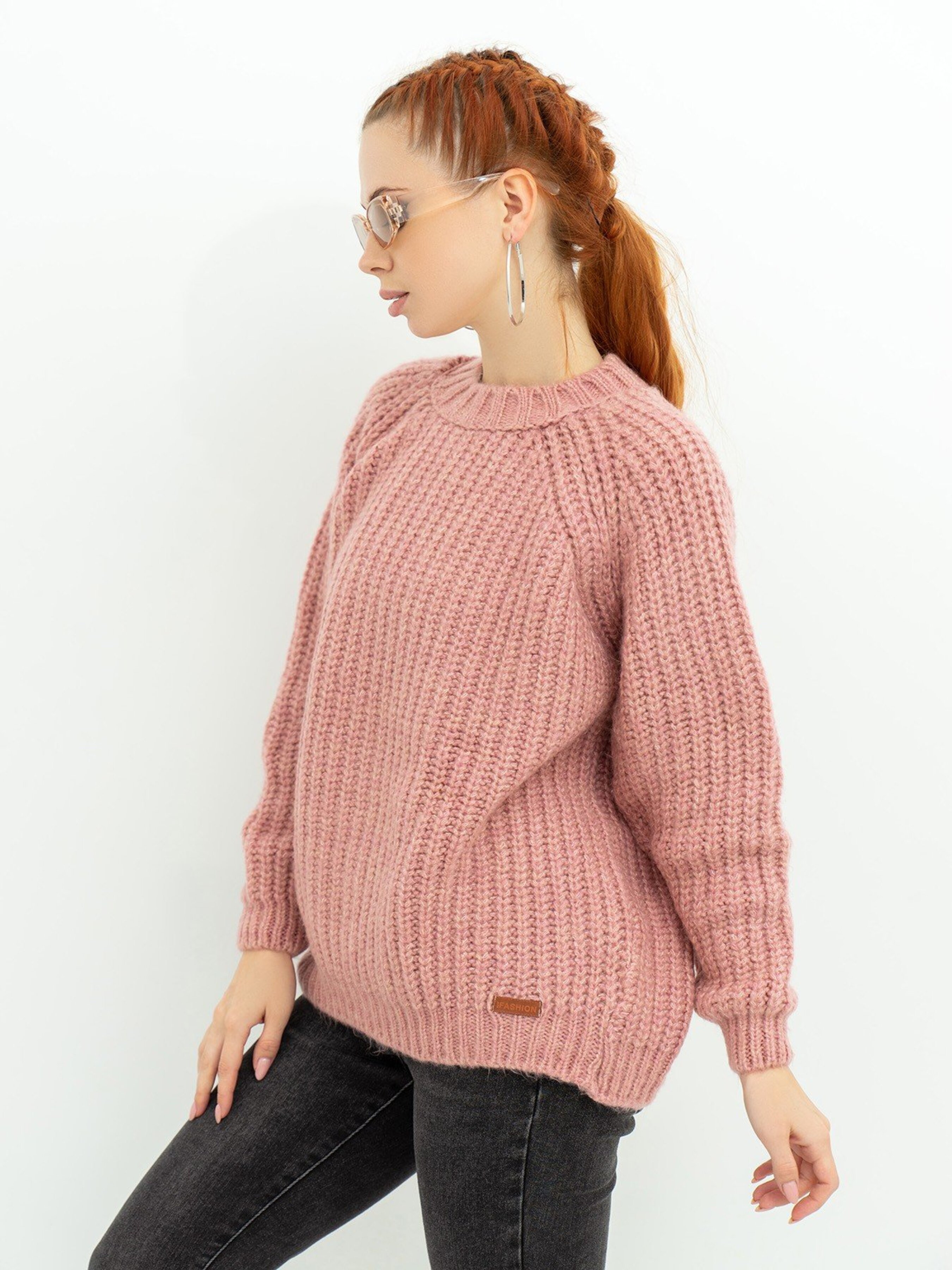

ISSA Plus Светр (WN20-382_pink) Жіноче, колір - Рожевий, матеріал - Без підкладки