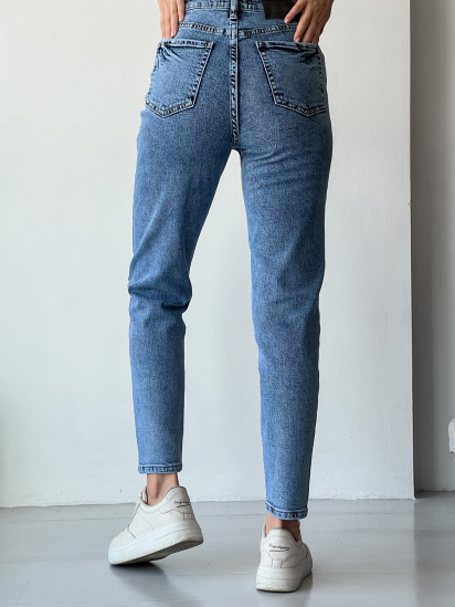 Прямі джинси ISSA Plus модель WN20-397_blue — фото 3 - INTERTOP