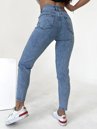 Скинни джинсы ISSA Plus модель WN20-414_blue — фото 3 - INTERTOP