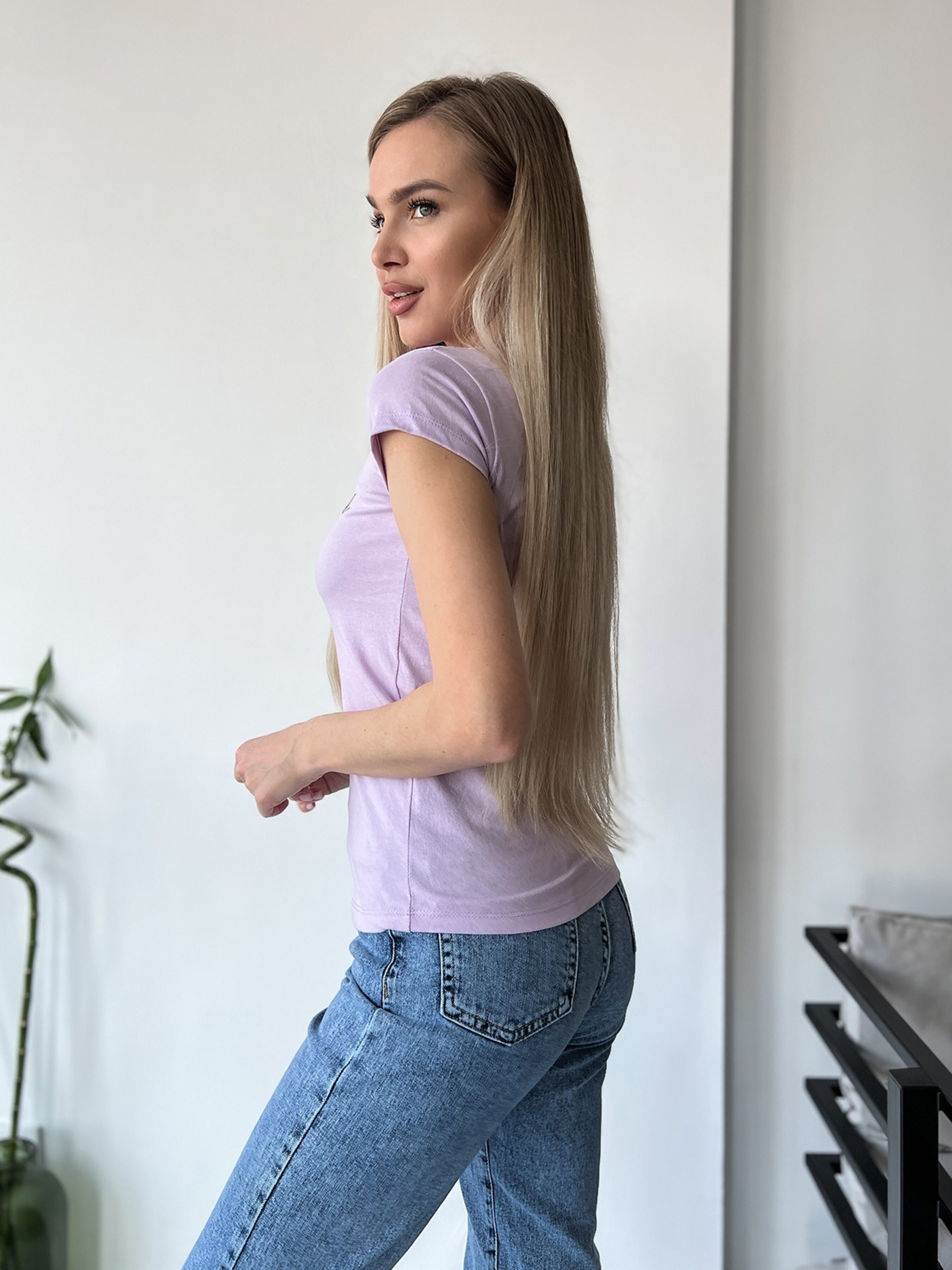 

ISSA Plus Футболка (WN20-437_lilac) Женское, цвет - Сиреневый, материал - Без подкладки