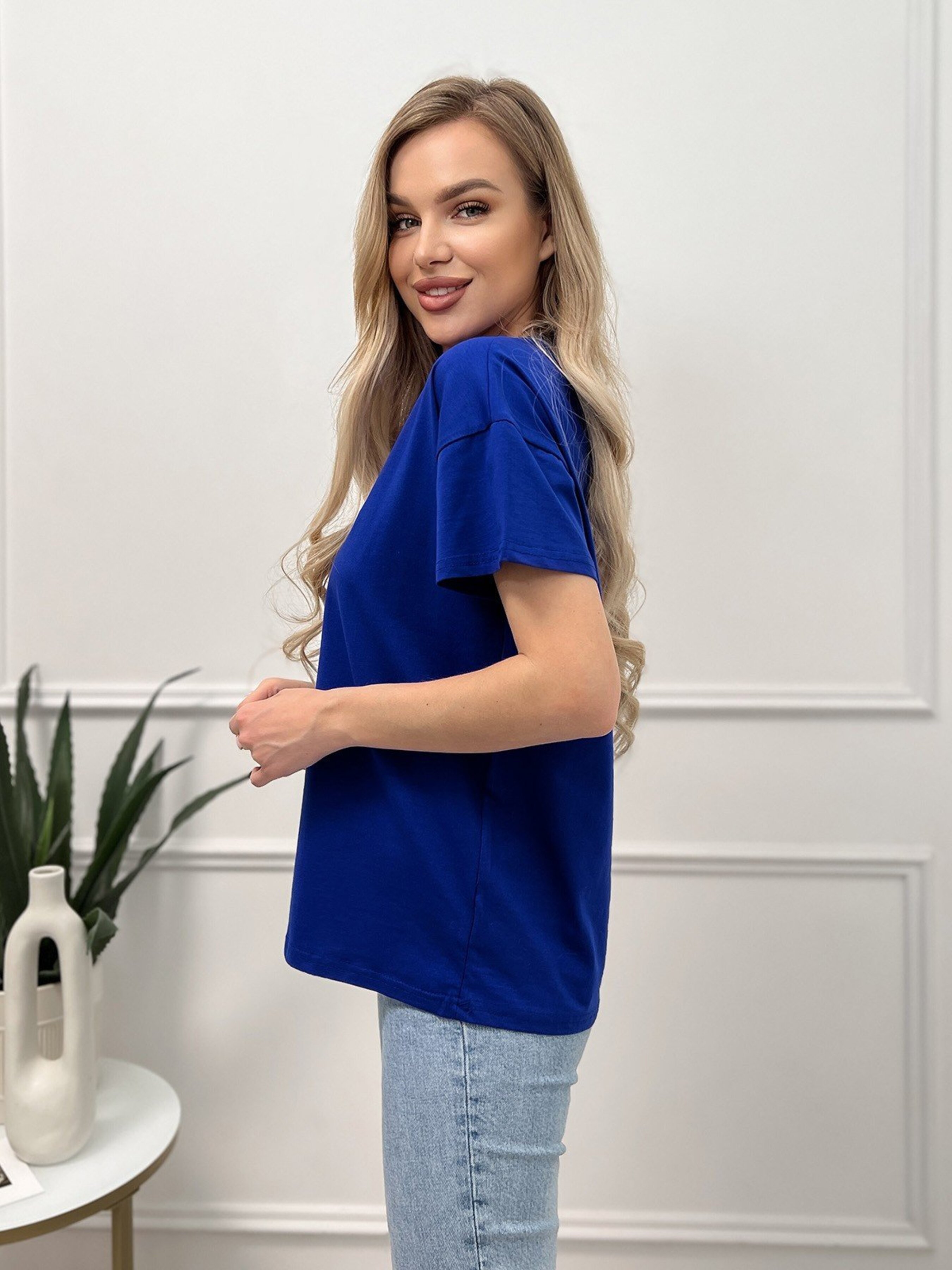 

ISSA Plus Футболка (WN20-460_blue) Жіноче, колір - Синій, матеріал - Без підкладки