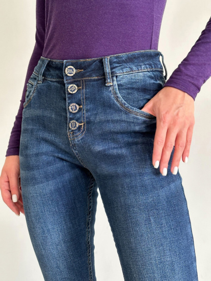Скіні джинси ISSA Plus модель WN20-536_blue — фото 4 - INTERTOP