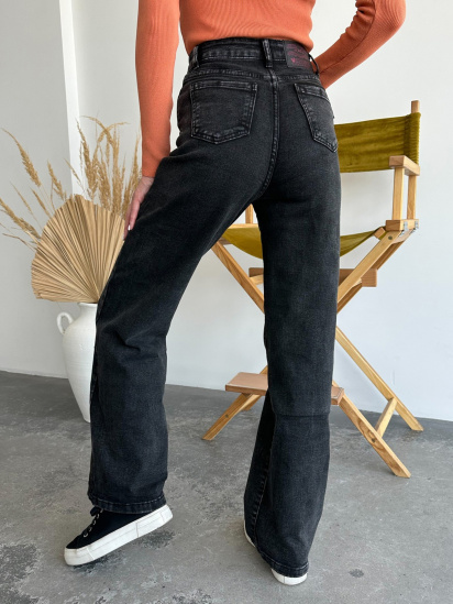 Широкие джинсы ISSA Plus модель WN20-540_gray — фото 3 - INTERTOP