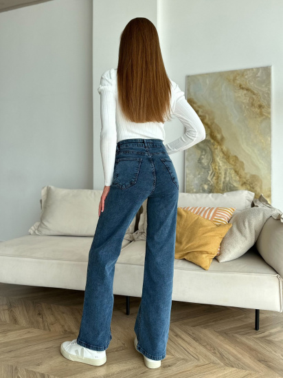 Прямі джинси ISSA Plus модель WN20-544_blue — фото 3 - INTERTOP