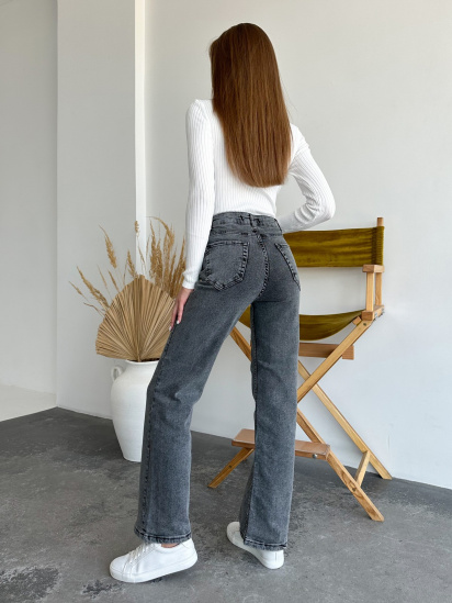 Прямі джинси ISSA Plus модель WN20-544_gray — фото 3 - INTERTOP