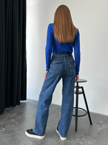 Прямі джинси ISSA Plus модель WN20-546_blue — фото 3 - INTERTOP