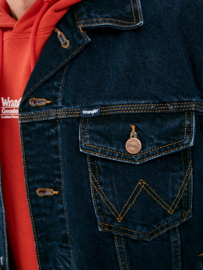 Джинсова куртка Wrangler модель W41001705 — фото 3 - INTERTOP