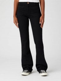 Чёрный - Расклешенные джинсы Wrangler Flare Jeans