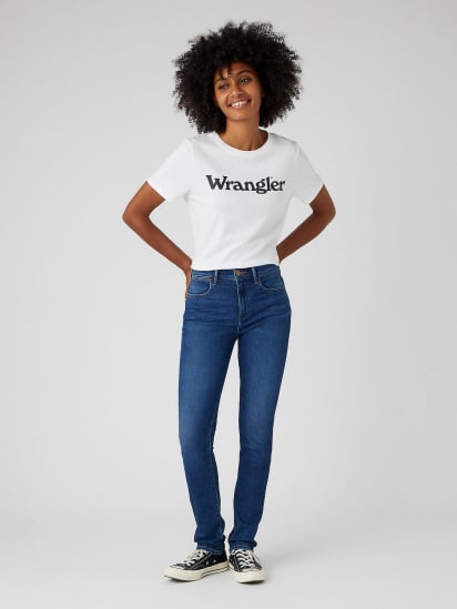 Прямые джинсы Wrangler Slim Authentic Love модель W26LZM23Z32_32 — фото 5 - INTERTOP