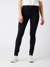 Чёрный - Скинни джинсы Wrangler High Rise Skinny