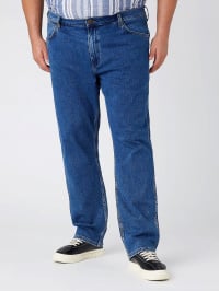 Синій - Прямі джинси Wrangler Greensboro