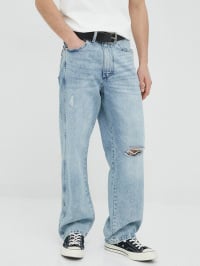 Голубой - Широкие джинсы Wrangler Redding
