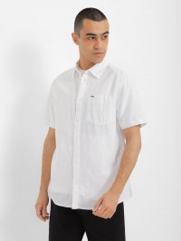 Белый - Рубашка Wrangler Short Sleeve