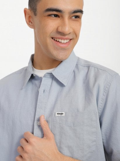 Рубашка Wrangler Short Sleeve модель W5K0LOM31 — фото 4 - INTERTOP