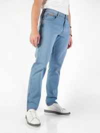Блакитний - Завужені джинси Wrangler Texas Slim