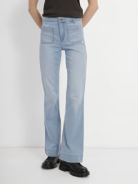 Голубой - Расклешенные джинсы Wrangler Flare