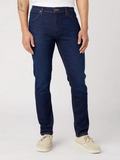Зауженные джинсы Wrangler Larston модель 112341469 — фото - INTERTOP
