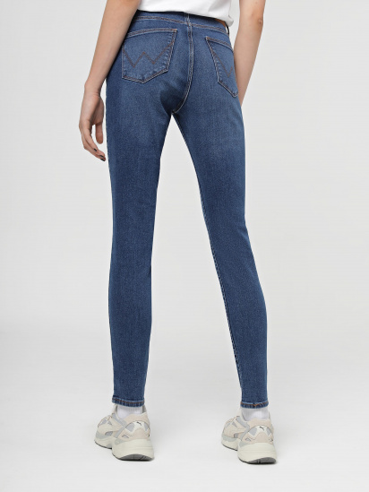 Скинни джинсы Wrangler High Skinny модель 112339462 — фото 3 - INTERTOP