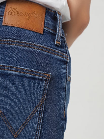 Скинни джинсы Wrangler High Skinny модель 112339462 — фото 4 - INTERTOP