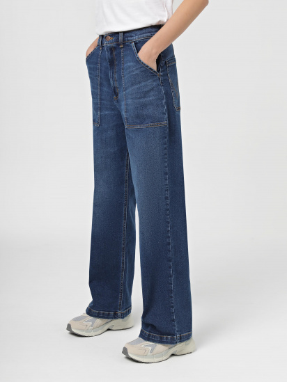 Широкие джинсы Wrangler Cropped Carpenter модель 112339507 — фото - INTERTOP