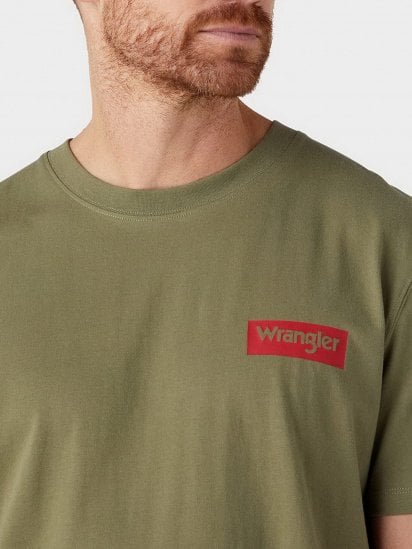 Футболка Wrangler Logo модель W750EE330 — фото 3 - INTERTOP